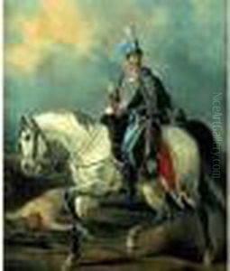 Portrait Equestre by Feliks Sypniewski