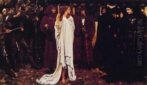 The Penance of Eleanor, Duchess of Glouster by Edwin Austin Abbey