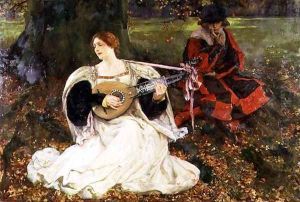Fair Is My Love 1900 by Edwin Austin Abbey
