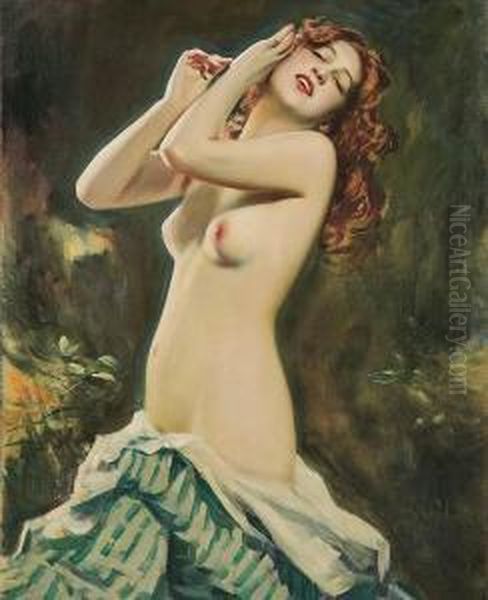 Redhead Nude - view 1