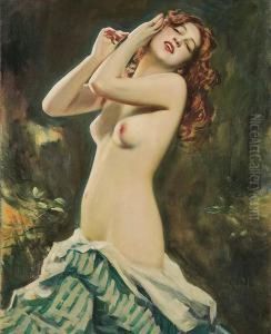 Redhead Nude by Boleslaw Szankowski