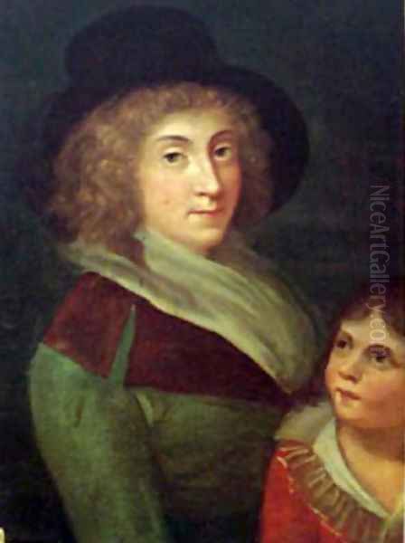 Giulia Beccaria e suo figlio Alessandro Manzoni bambino - view 1