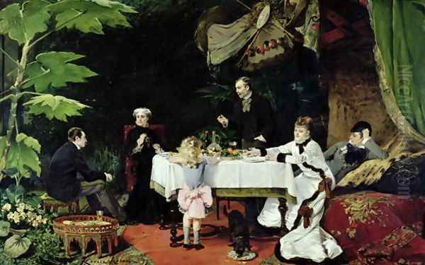 The Luncheon in the Conservatory, 1877 - view 1