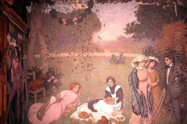 Lunch on the Grass, 1910 - view 1