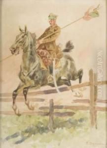 3eme Regiment De Lancier De La Vistule by Feliks Szewczyk