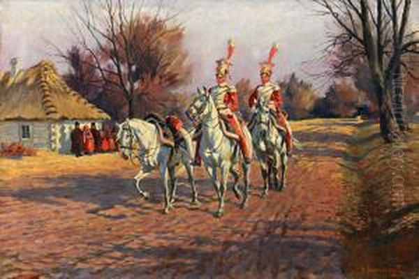 Trebacze 1 Plk Lekkokonnego Polskiego Gwardii Cesarza Napoleona I Z Lat 1808-1809 - view 1