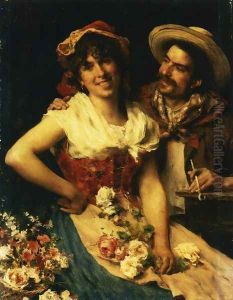 The Courtship of Giovane Fioraia by Federico Andreotti