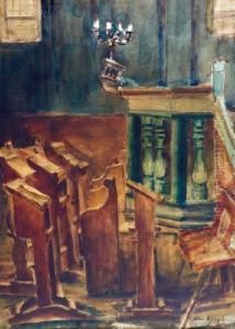 Wnetrze Synagogi