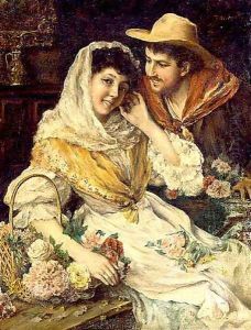 Courting Couple