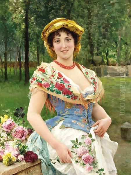 The flower seller - view 1