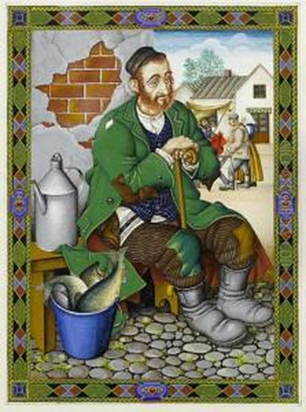 The Jewish Fish Seller - view 1