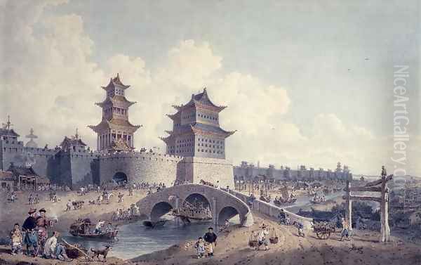 Pingze Men, the Western Gate of Beijing - view 1