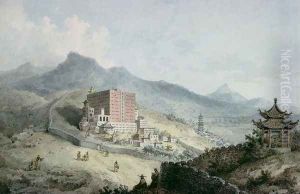 Poo Ta La, or Great Temple of Fo, near Zehol,Tibet, China by William Alexander