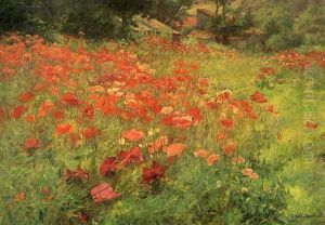 In Poppyland by John Ottis Adams