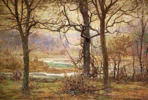 Autumn on the Whitewater by John Ottis Adams