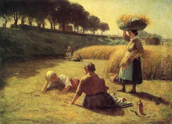 Gleaners at Rest - view 1