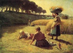 Gleaners at Rest by John Ottis Adams