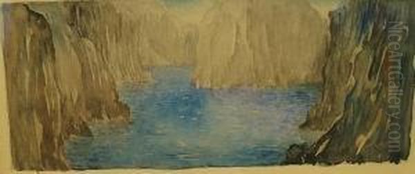 Landscape With River And Rocks - view 1