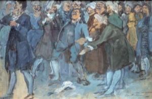 Caricature De La Bourgeoisie