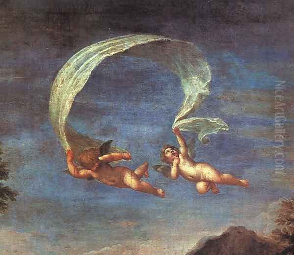 Adonis Led by Cupids to Venus (detail) 1600 - view 1