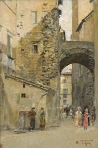 Vicolo Con Arco by Raffaele Tafuri