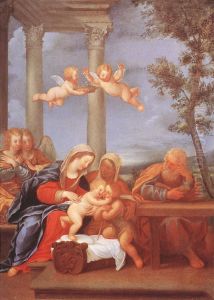 Holy Family by Francesco Albani