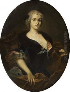 Ritratto Di Gentildonna Lavinia Ferrarini Dodi by Giovanni Battista Tagliasacchi