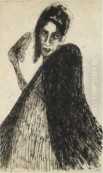 Untitled (lady With A Fan) - view 1
