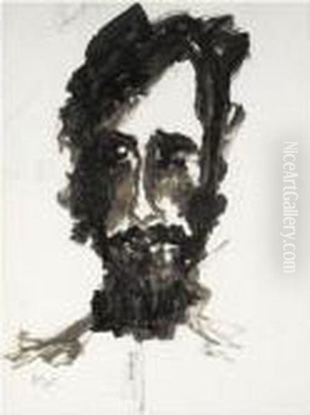Untitled (portrait Of A Man With Beard) - view 1