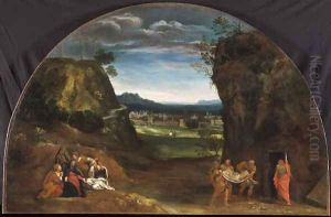 Landscape with the Deposition of Christ