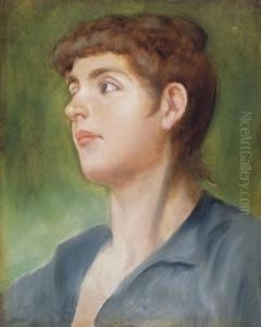 Female Portrait by Antal, Antoine Tahi