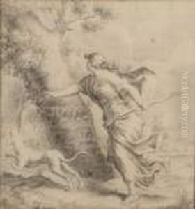 Diane Chasseresse by Jean-Joseph Taillasson