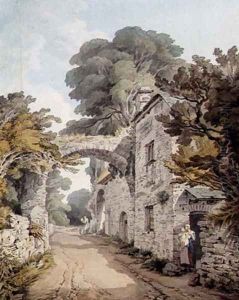 Buckfast Abbey 1798 by John White Abbott