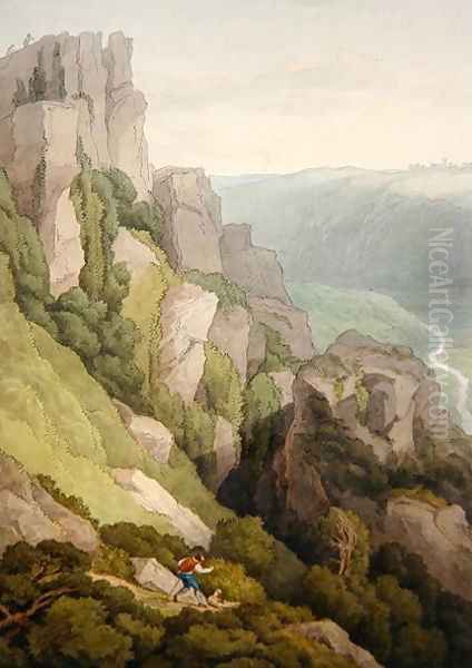 Morwell Rocks - view 1