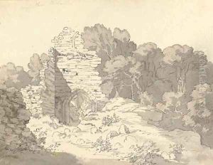 Pishay in Devon, between the Lynn and Charmouth by John White Abbott