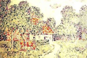 The Little Farm, 1890 by Charles Angrand