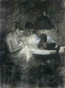 The Seamstresses by Charles Angrand