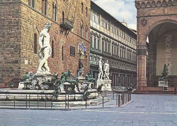 The Fountain Of Neptune - view 1