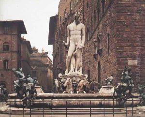Fountain of Neptune by Bartolomeo Ammanati