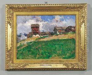 Paesaggio Montano by Cesare Tallone