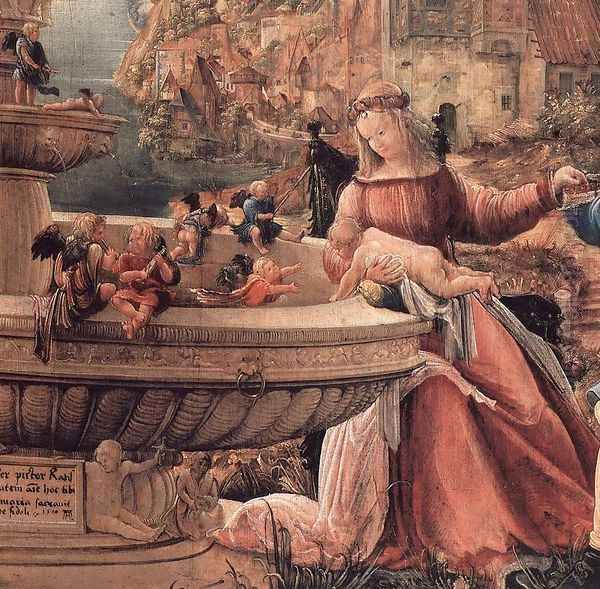 Rest On The Flight Into Egypt (detail) - view 1
