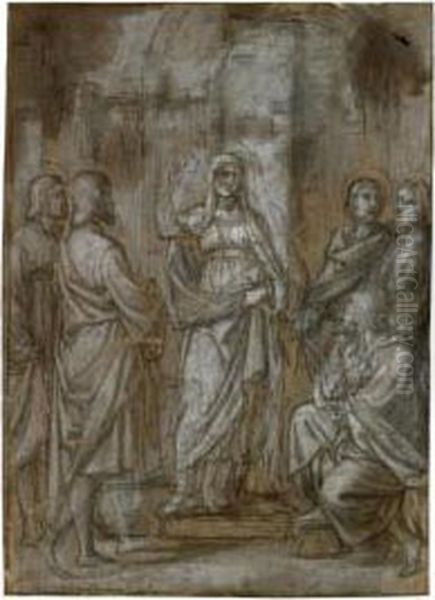 La Vergine Con Cinque Santi - view 1