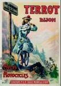 Cycles, Motocycles Terrot Col Du Tourmalet "concours Tcf Seule Medaille D'or" 1903