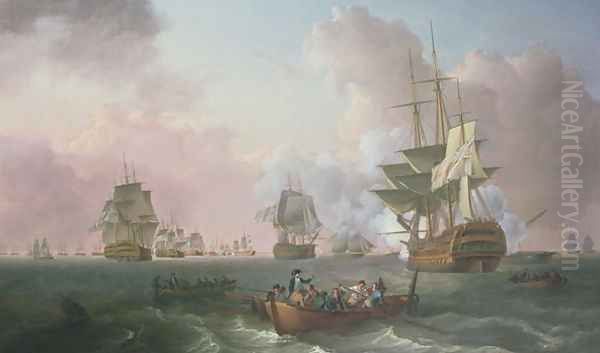 The Battle of the Nile by William Anderson