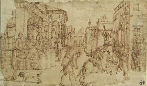 The Trades Of Bologna by Giovanni Maria Tamburini
