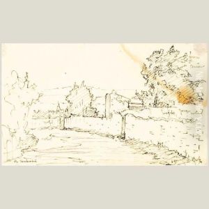 Paisaje by Jose Maria Tamburini Y Dalmau
