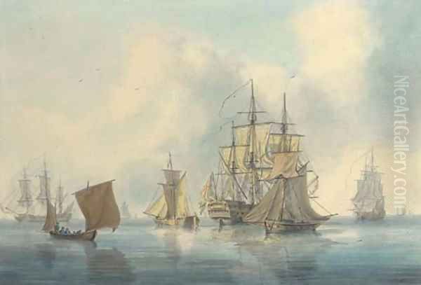 The anchorage at Spithead - view 1