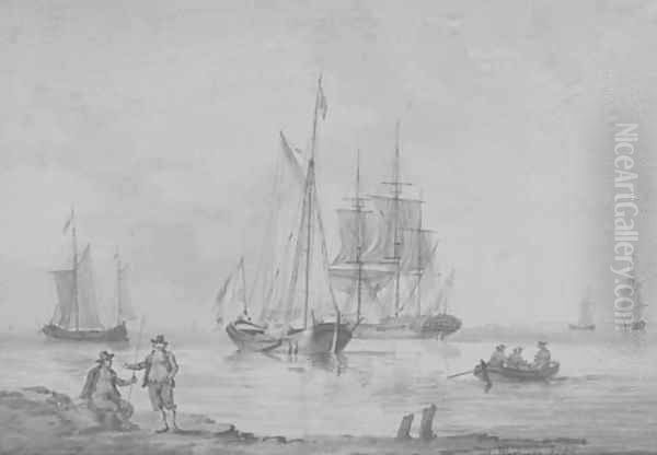 Shipping in a calm - view 1