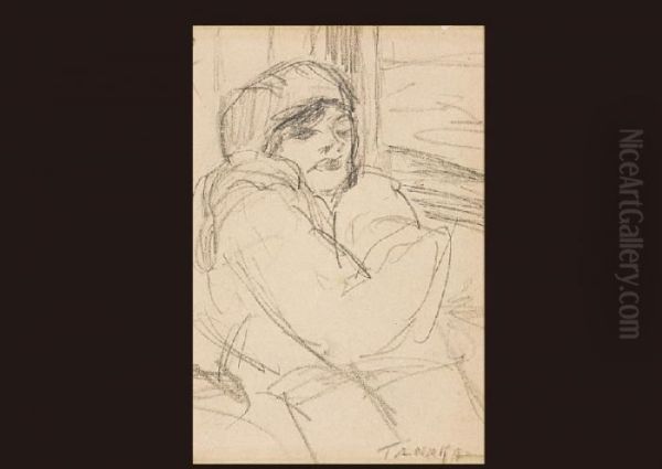 Dessin , 15.1x11.3cm, Signed, *ask For Conditionreport., Framed - view 1