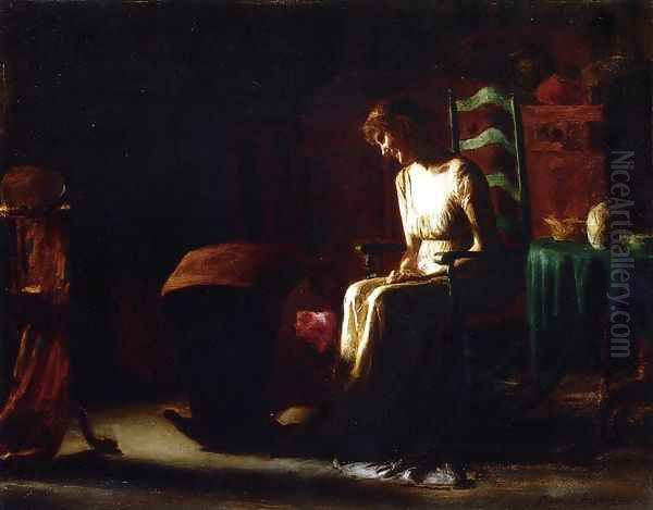 Woman in a Rocking Chair - view 1